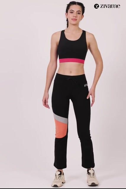 Zelocity Relaxed High Rise Straight Fit Pants - Quarry — video thumbnail