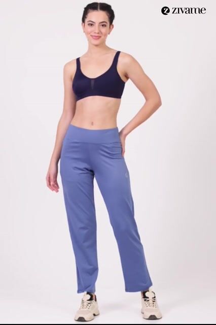 Zelocity Quick Dry Gym Track pants - Dutch Blue — video thumbnail