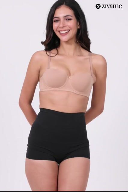 Zivame Tummy Control Midwaist Boyshort - Skin — video thumbnail
