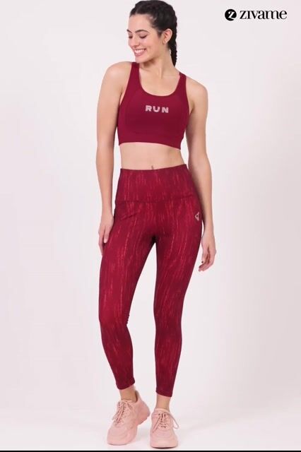 Zelocity Quick Dry Gym Leggings - Twilight Blue — video thumbnail