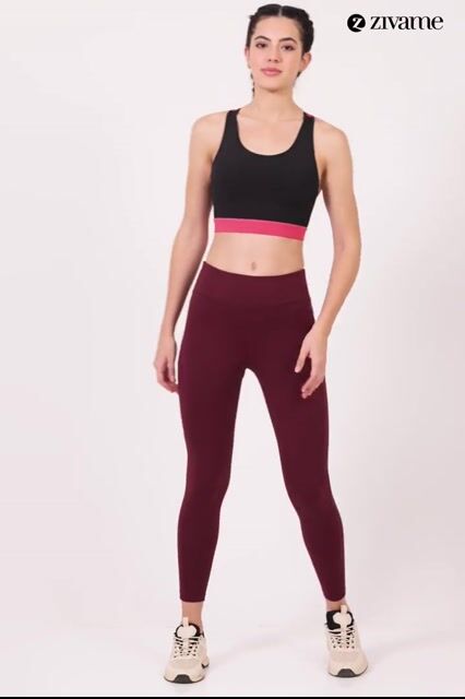 Zelocity Quick Dry Sports Bra With Removable Padding - Jet Black — video thumbnail