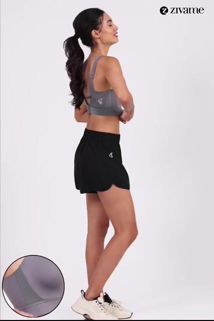 Zelocity High Impact Quick Dry Sports Bra - Pickle Beet — video thumbnail
